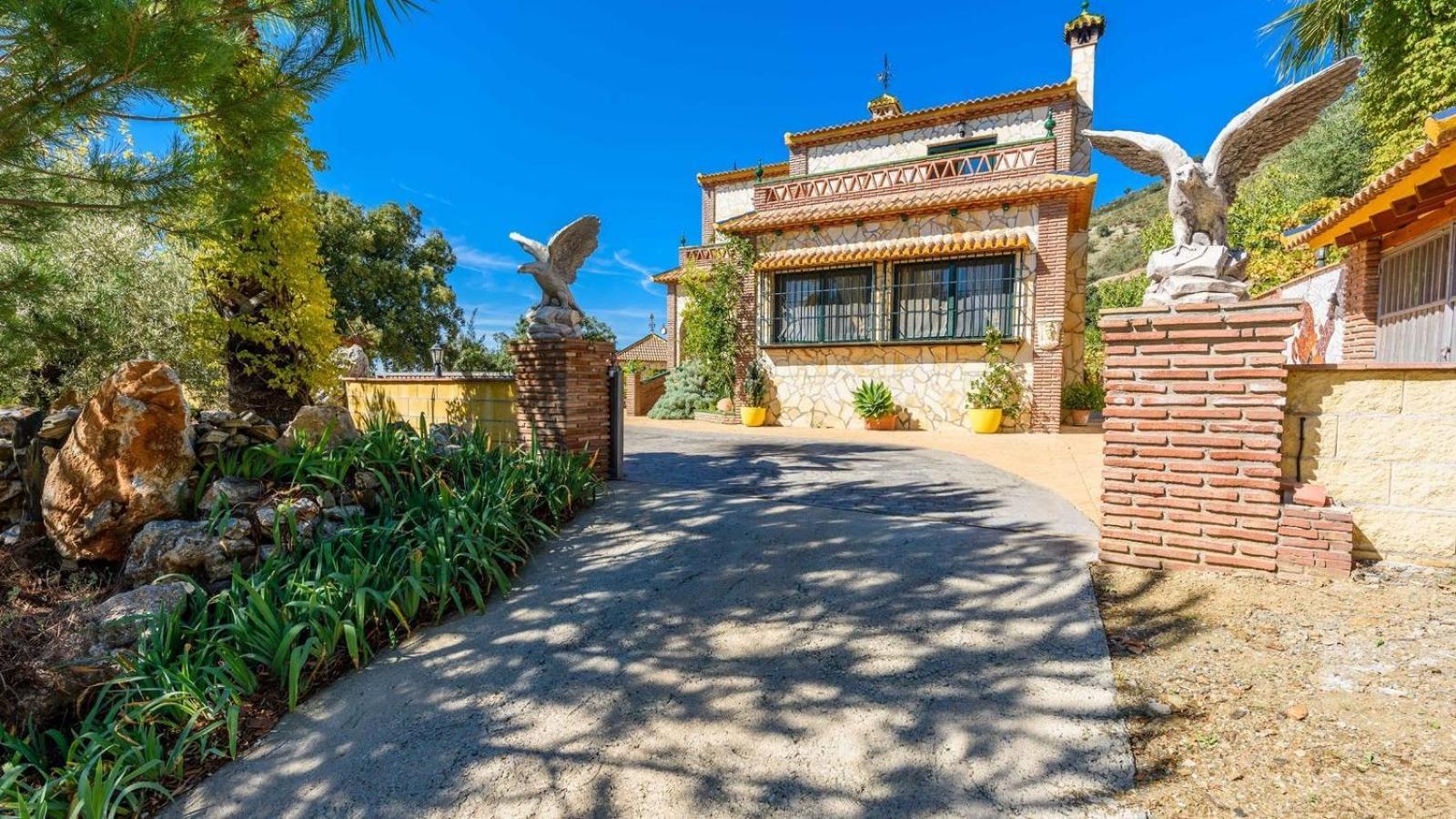 Villa Paraiso Andaluz Sedella By Ruralidays Exterior photo